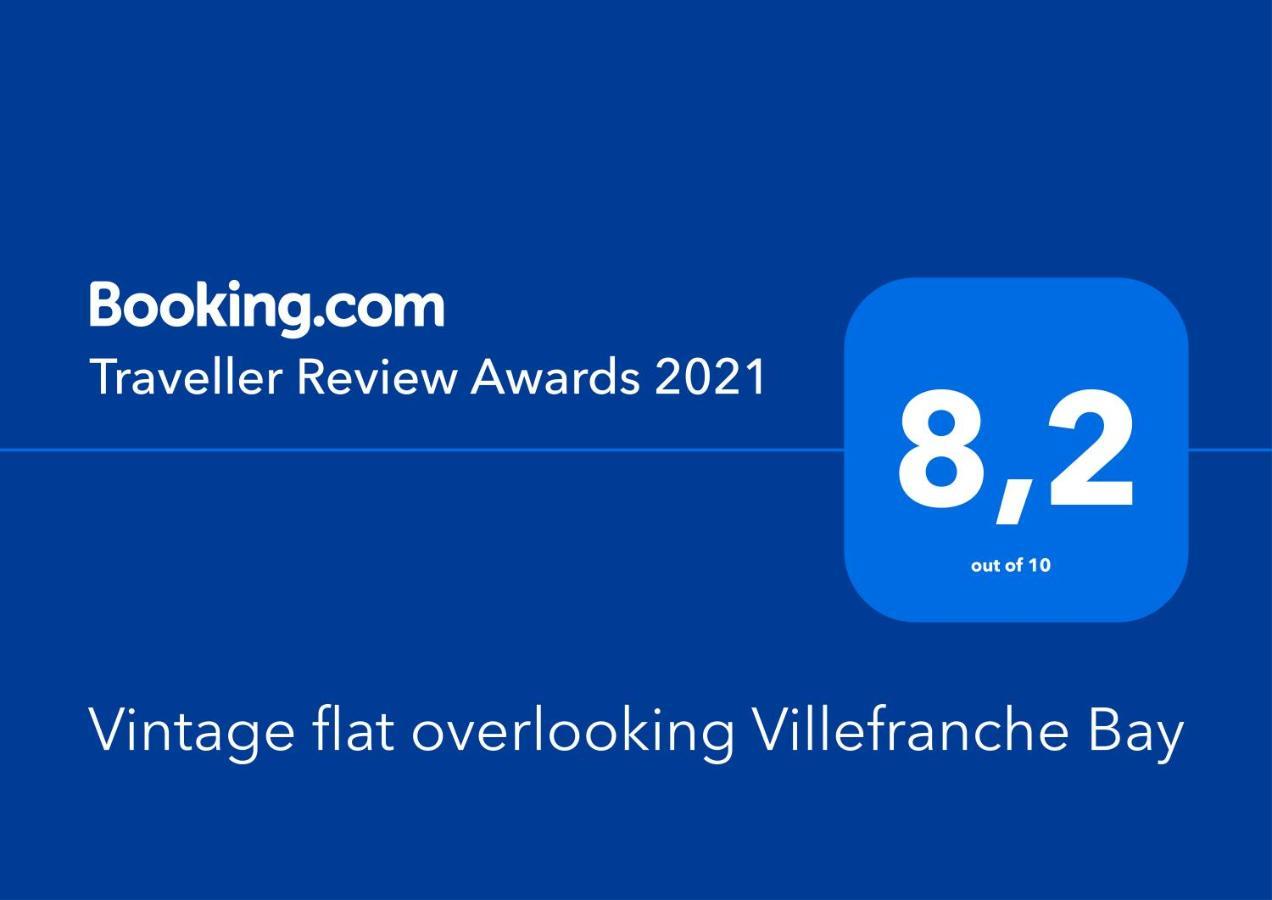 Vintage Flat Overlooking Villefranche Bay Appartamento Esterno foto
