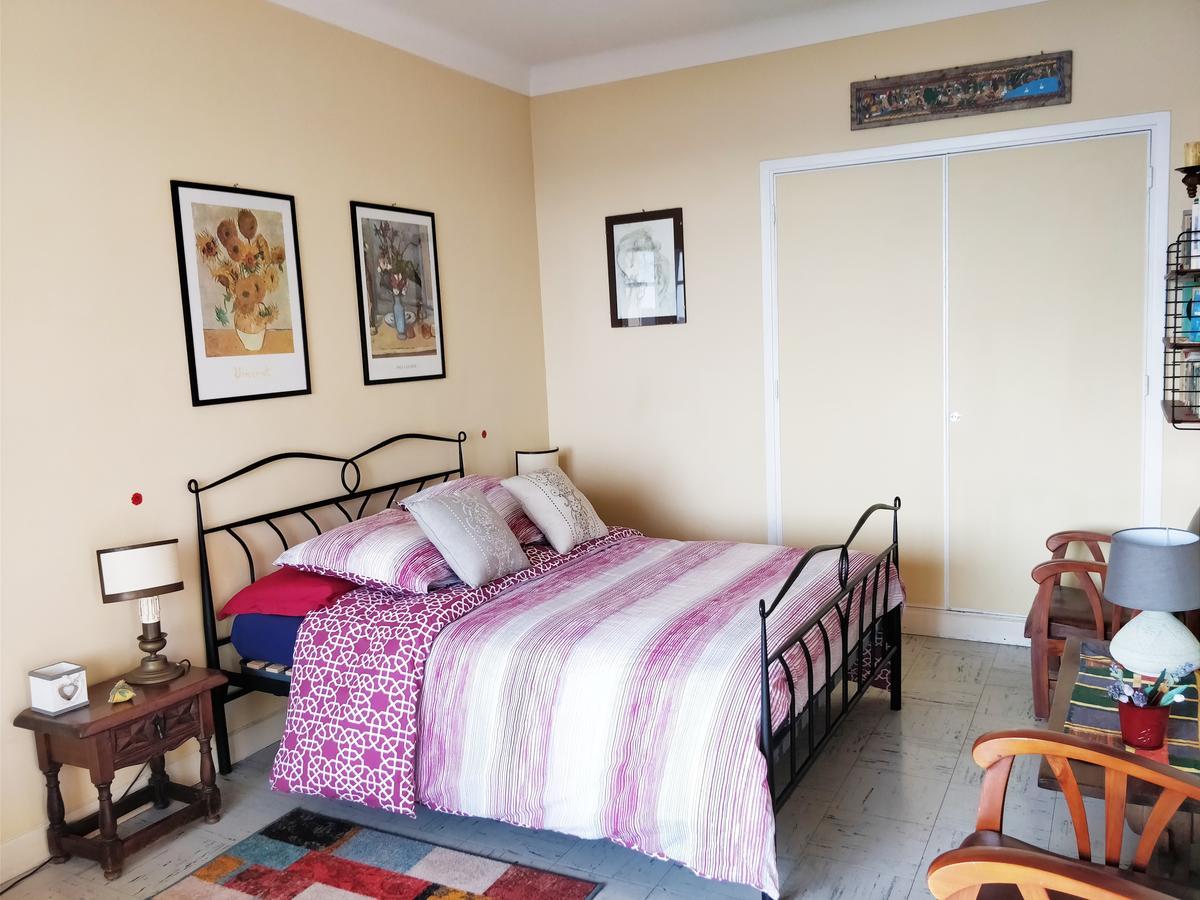Vintage Flat Overlooking Villefranche Bay Appartamento Esterno foto