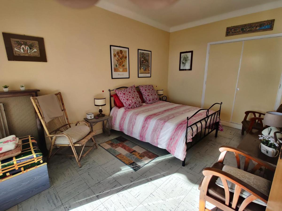Vintage Flat Overlooking Villefranche Bay Appartamento Esterno foto